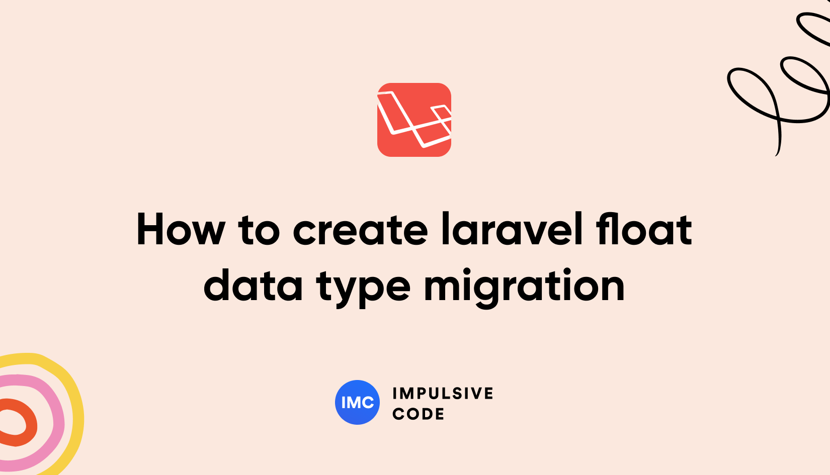How to create laravel float data type migration